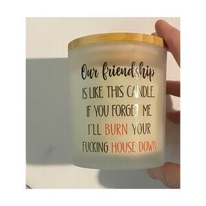 Friendship Candle, Gifts for Women, Friends, Funny Bestie Gift,